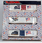 Lionel 6-19599 Old Glory Set of Three Boxcars
